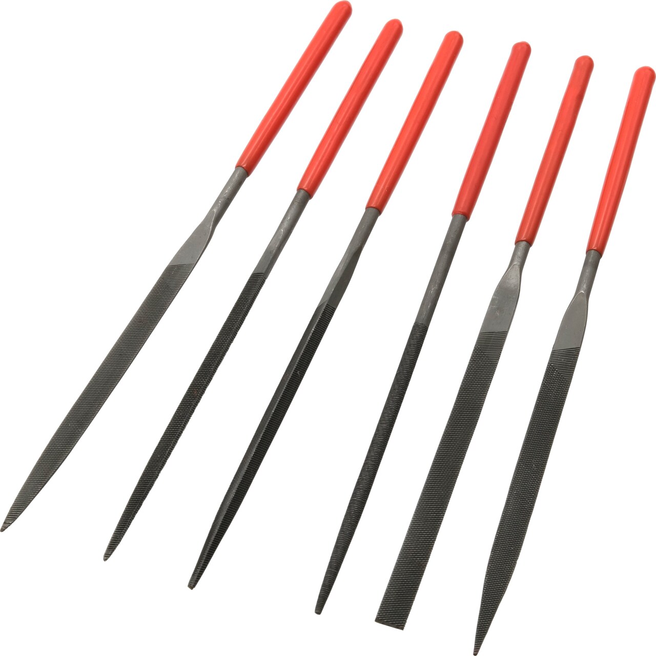 SE - File Set - Needle, Dip Handle, 3mm X 140mm, 6 Pc - 734NF